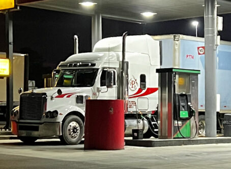 Diesel pumps, Dodge City, Ala. Photo by Marty Ellis for OOIDA