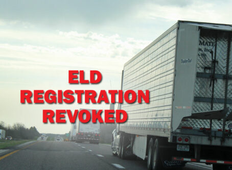 Another ELD pulled from approved list