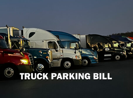 Truckers encouraged to contact federal lawmakers to co-sign truck parking bill