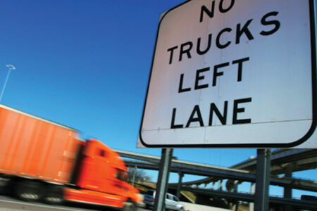 left lane