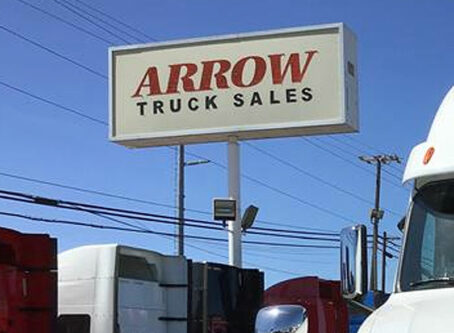 Arrow Truck Sales sign