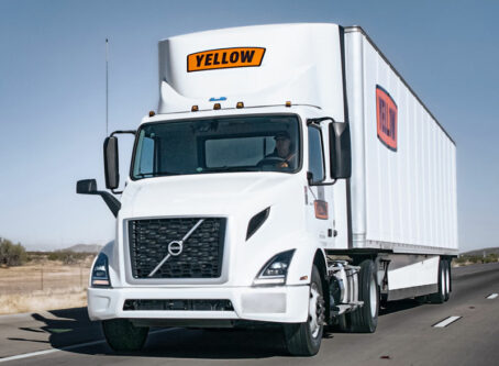 Yellow Corp. truck, courtesy Yellow Corp.