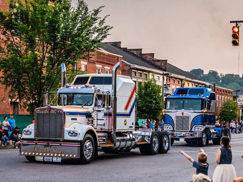 Kenworth 2023 parade in Chillicothe, Ohio. Photos courtesy Kenworth Truck.